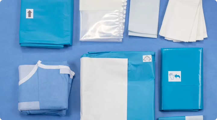 Gordijnen en pakketten